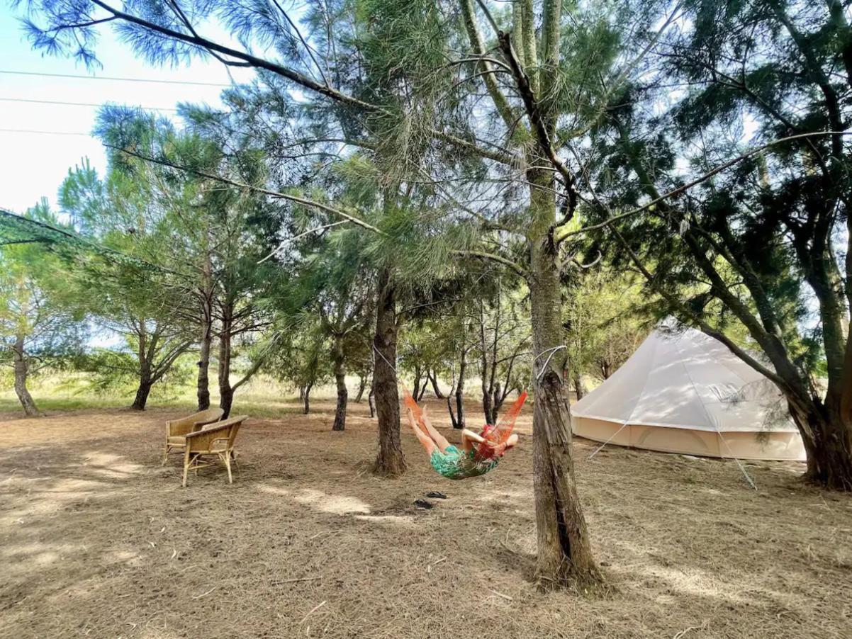 Glamping On Organic Yoga Farm With Natural Swimming Pool Near Luxuszelt *